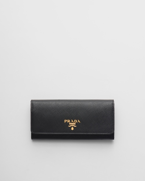 Prada 長版 Saffiano 皮革銀包 1