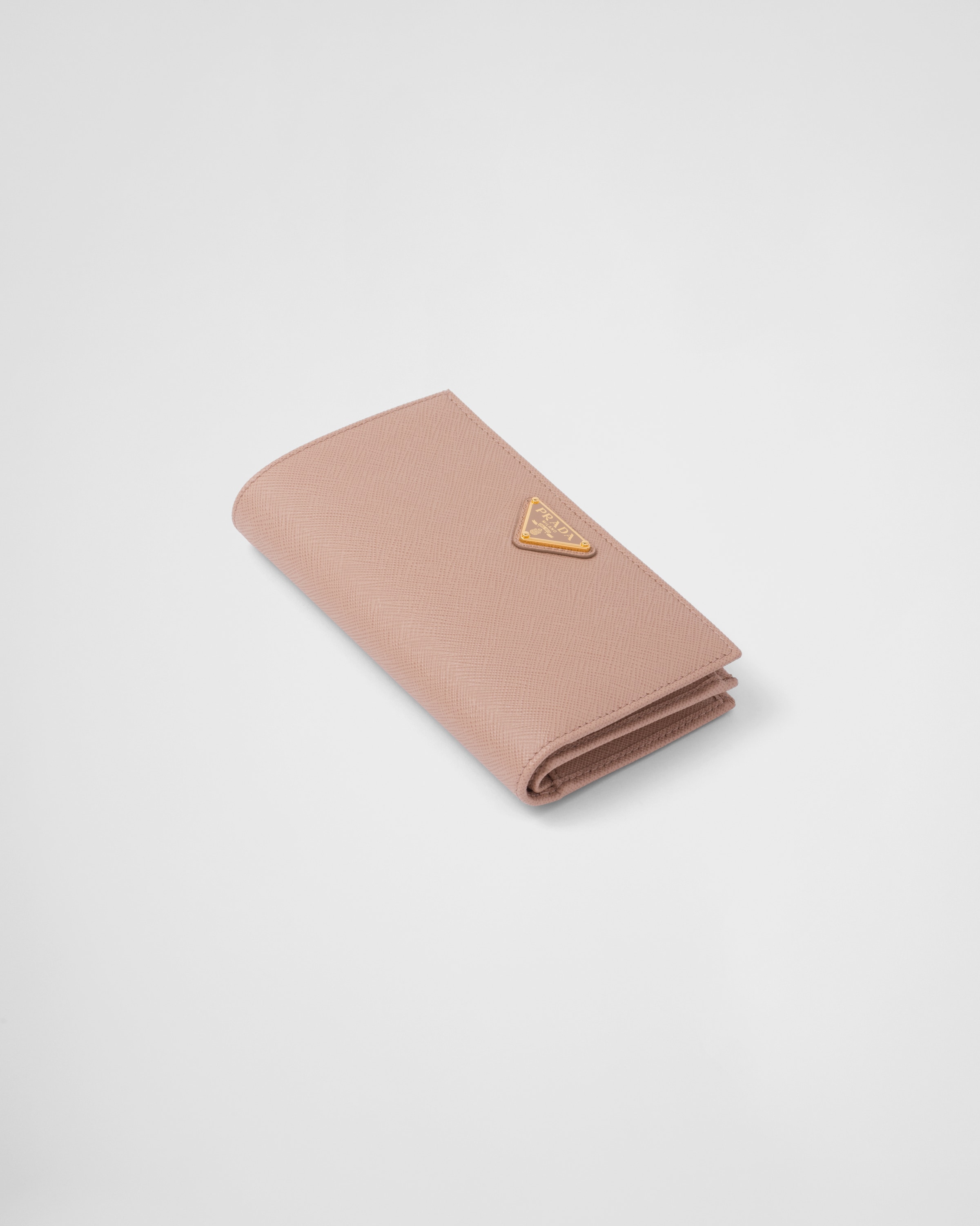 Large saffiano leather wallet prada hot sale