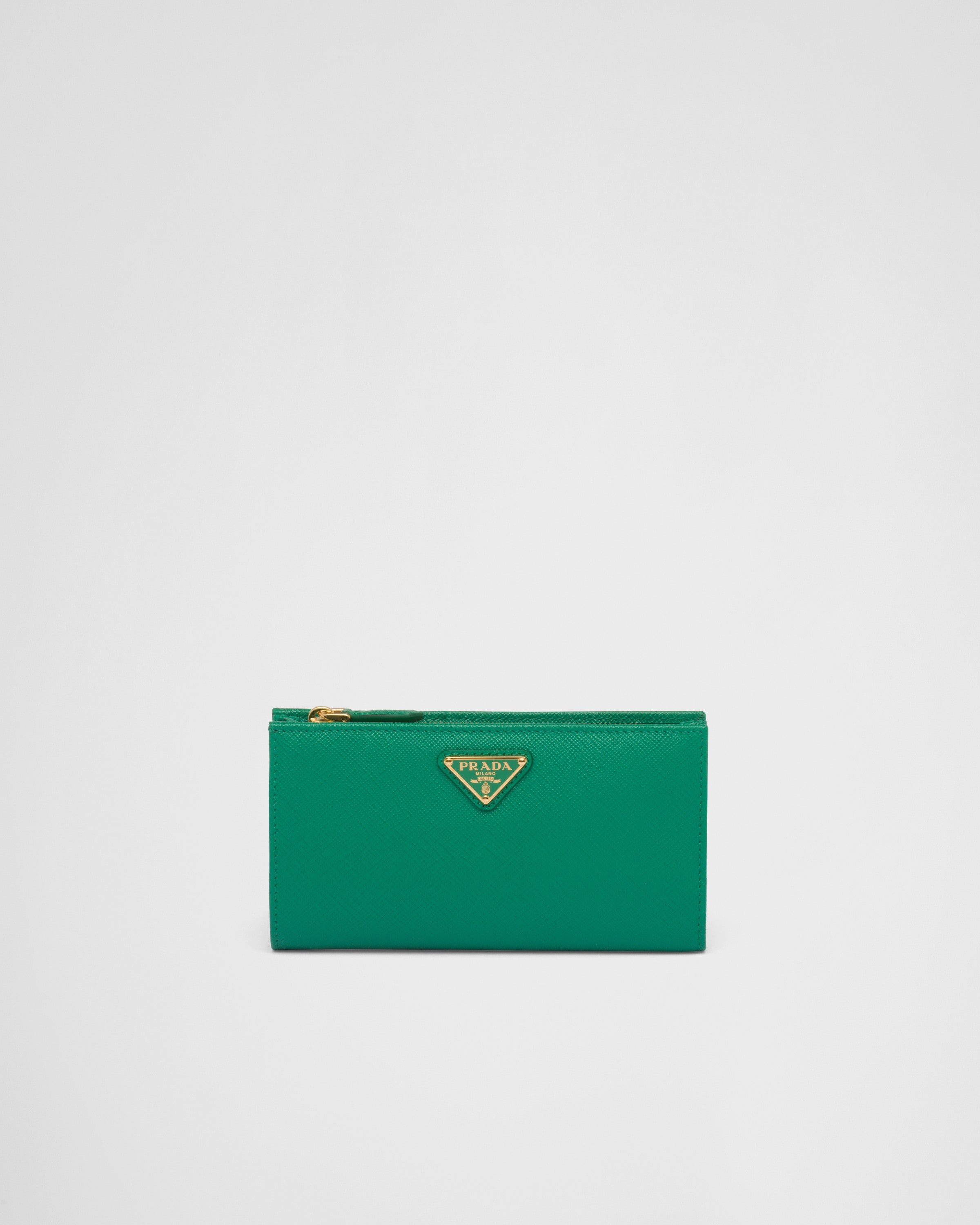 Green prada best sale wallet