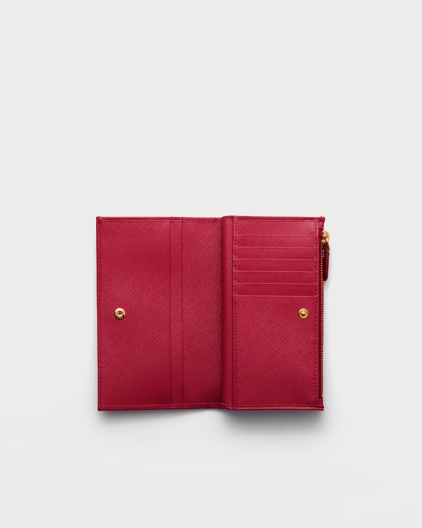 Large Saffiano leather wallet - Fiery Red Large Saffiano leather wallet - Fiery Red