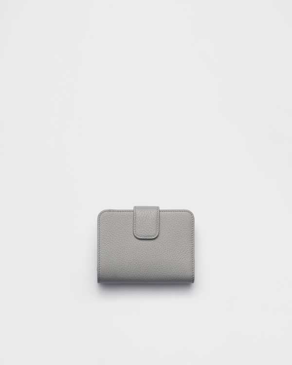 ヴィッテロダイノレザー 財布 - ライトグレー ヴィッテロダイノレザー 財布 - ライトグレー