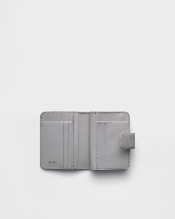 ヴィッテロダイノレザー 財布 - ライトグレー ヴィッテロダイノレザー 財布 - ライトグレー