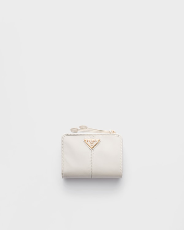 Small leather wallet - White Small leather wallet - White