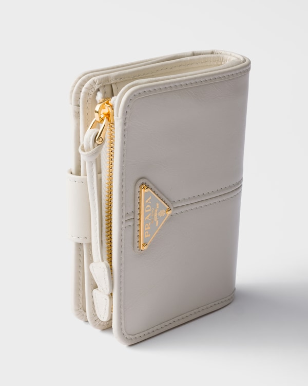Small leather wallet - White Small leather wallet - White