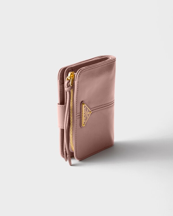 Small leather wallet - Rosy Blush Small leather wallet - Rosy Blush