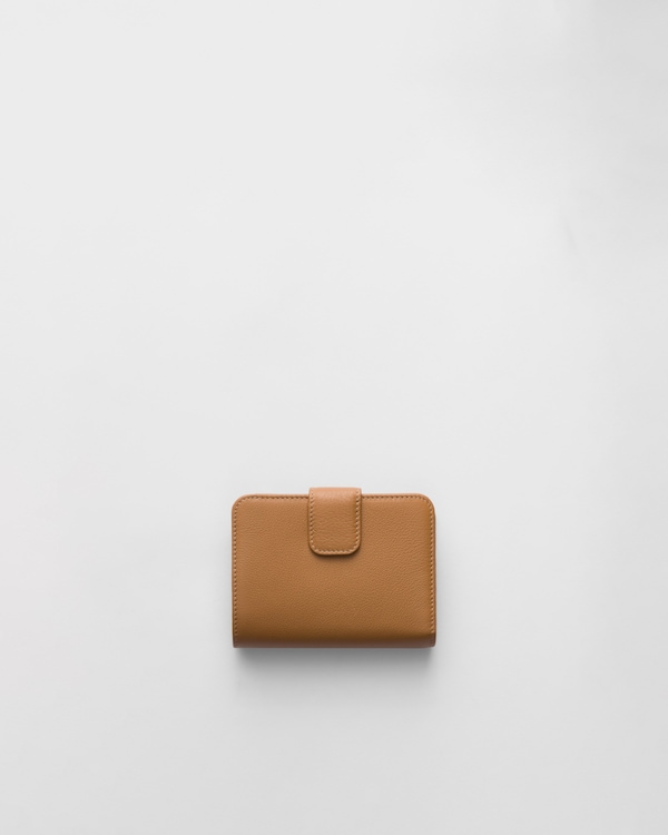 ナチュラル サフィアーノトライアングル 財布 | PRADA