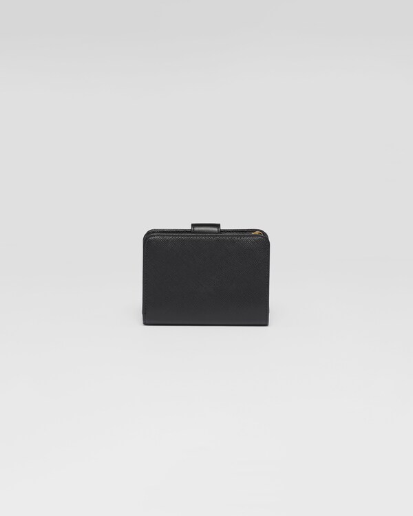 Small Saffiano and smooth leather wallet Small Saffiano and smooth leather wallet