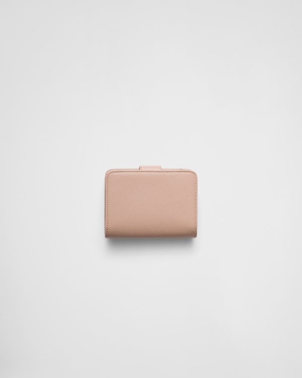 Small Saffiano and smooth leather wallet Small Saffiano and smooth leather wallet