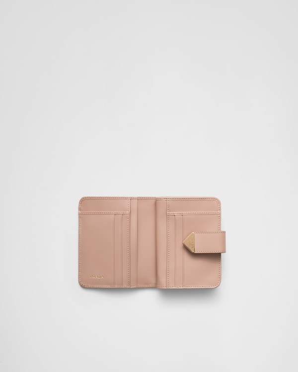 Small Saffiano and smooth leather wallet Small Saffiano and smooth leather wallet