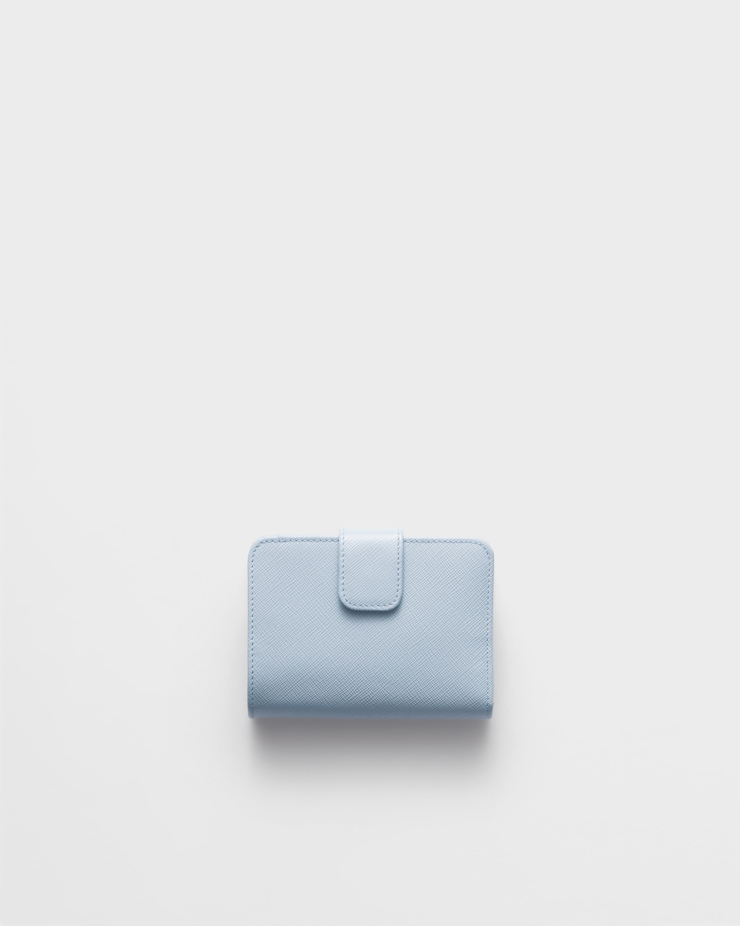 ライトブルー サフィアーノレザー 財布 | PRADA