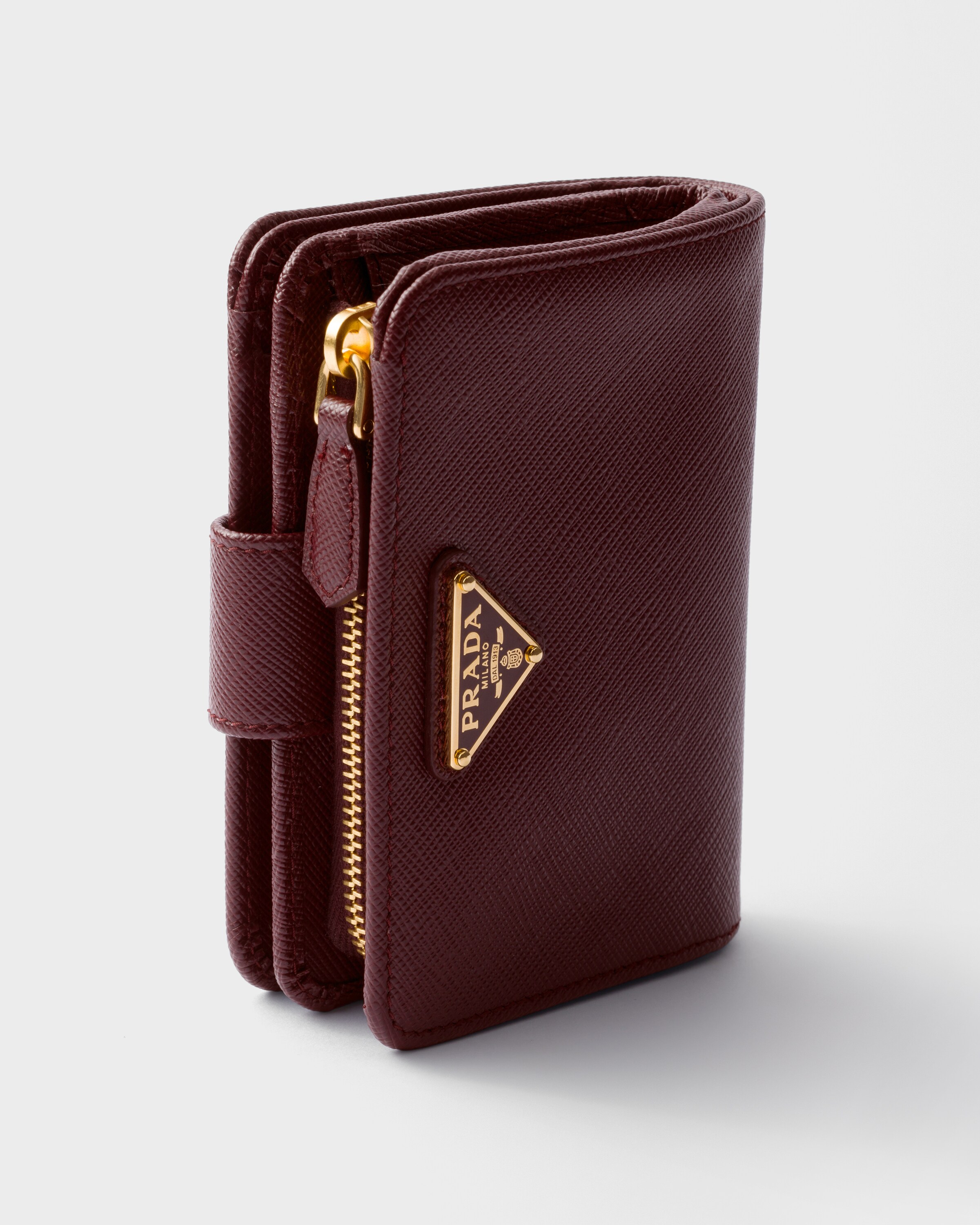 財布・小物その他 PRADA Woman Wallet Burgundy 1MC025QHH F0007 Burgundy Large Saffiano Leather Wallet | PRADA