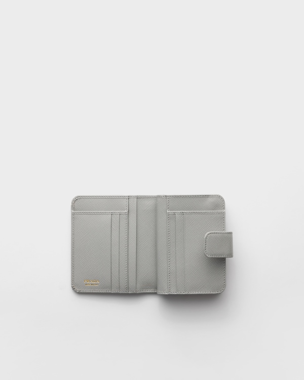 サフィアーノトライアングル 財布 - クラウディグレー サフィアーノトライアングル 財布 - クラウディグレー