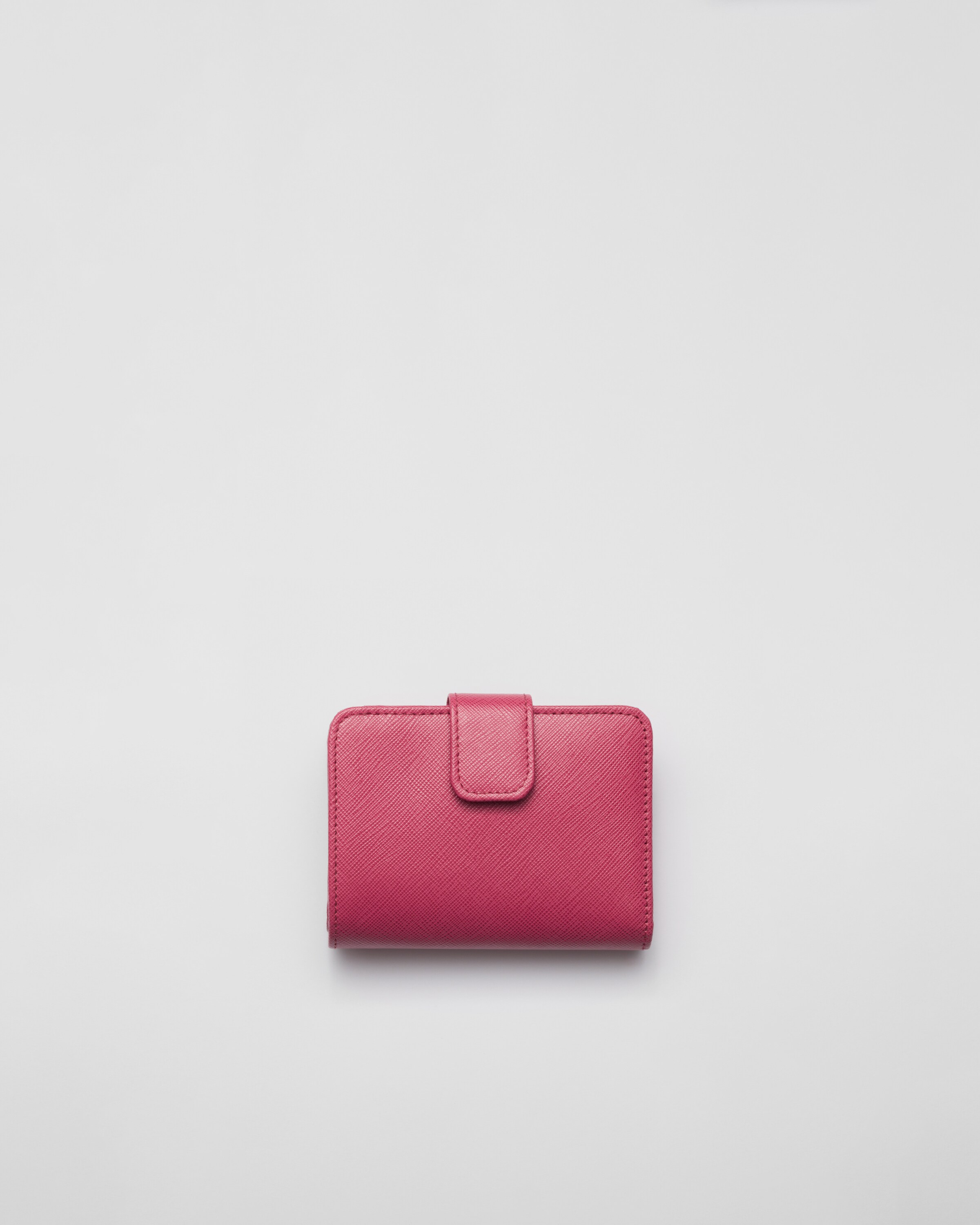 ピンク サフィアーノトライアングル 財布 | PRADA