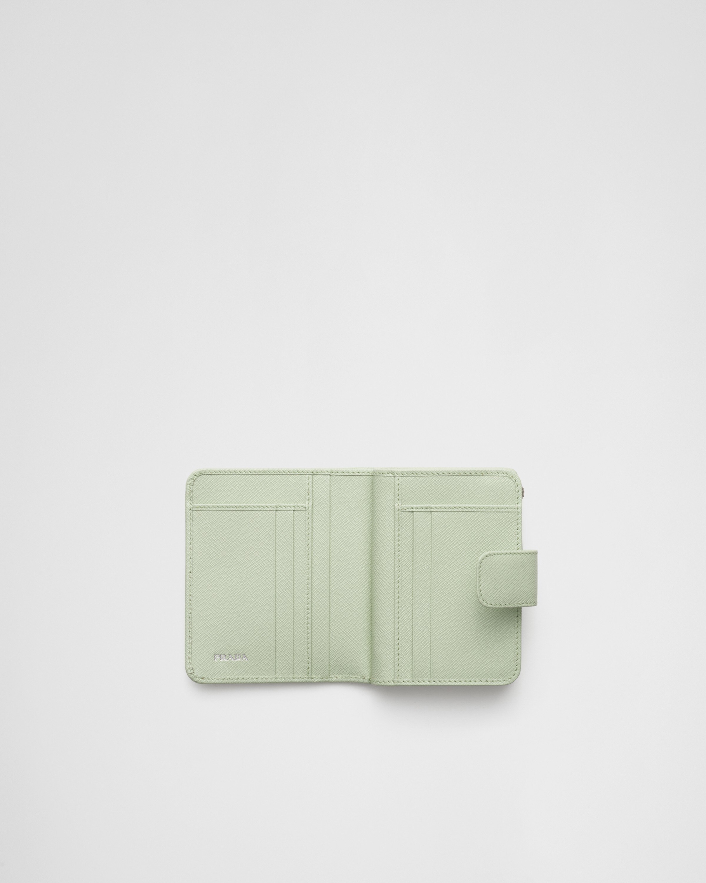 ヘアアクセサリー Prada Powder Saffiano leather small continental wallet Alabaster Pink Small Saffiano Leather Wallet | PRADA