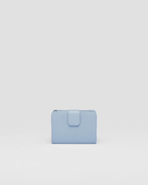 PRADA＊Small Saffiano leather zipper wallet ミニ財布＊送料込 Bruyere Pink Small Saffiano leather zipper wallet | PRADA