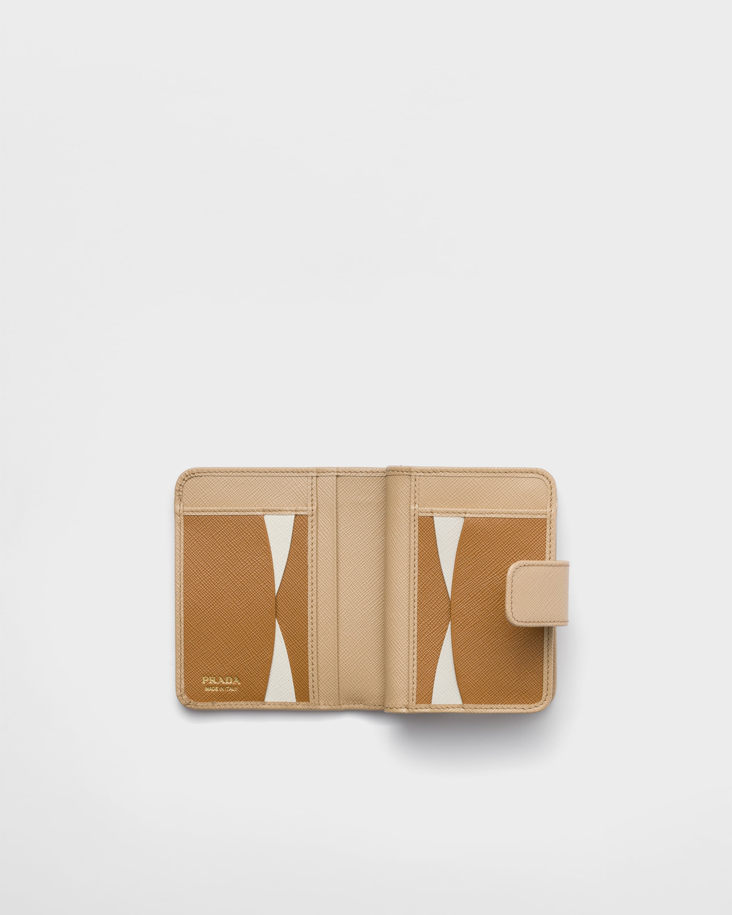 サンド/キャラメル サフィアーノマルチカラー 財布 | PRADA