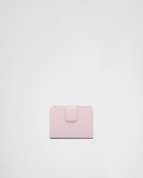ピンク サフィアーノマルチカラー 長財布 | PRADA