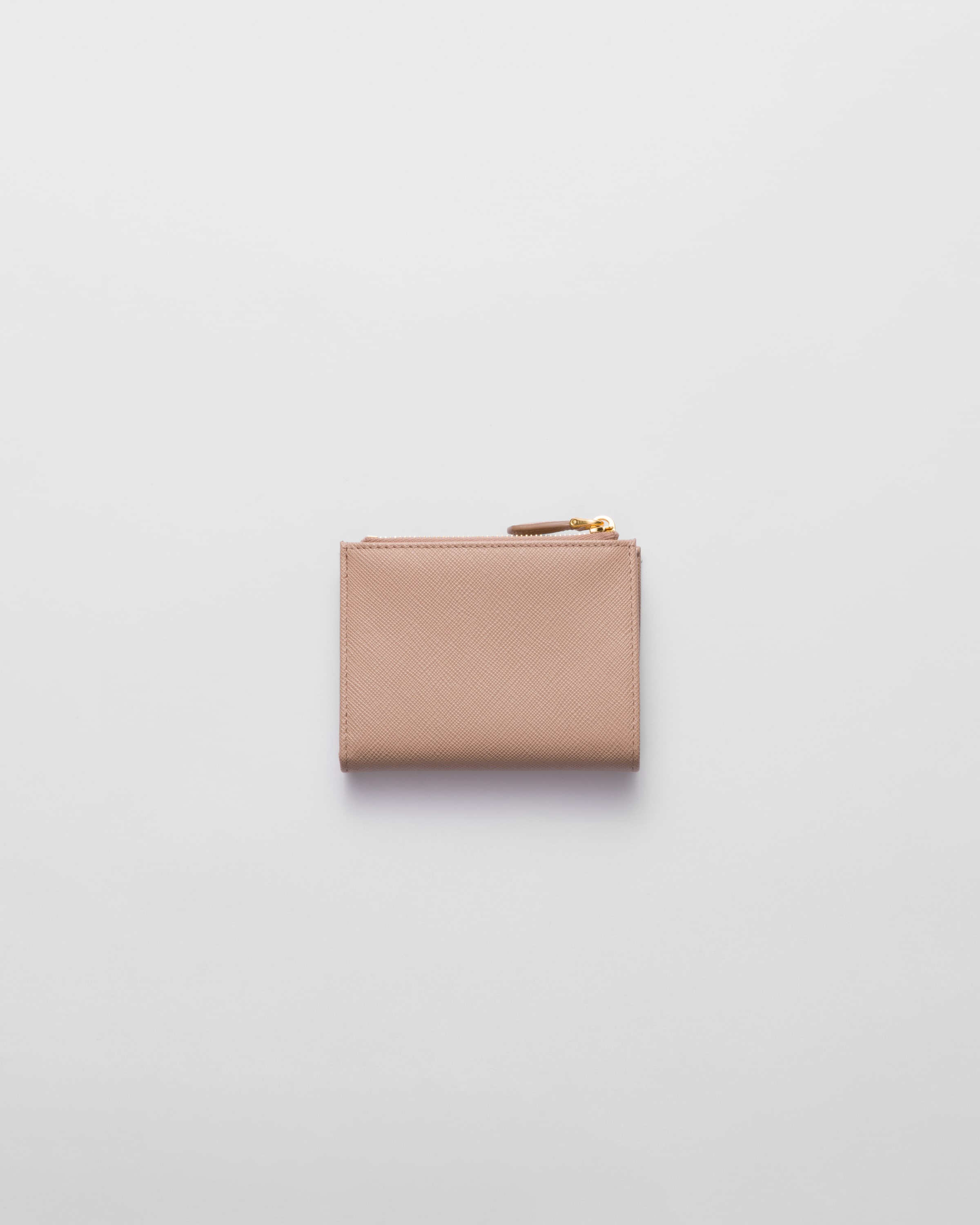 毎日身につけたい【PRADA】Small leather 財布 Powder Pink Small Saffiano Leather Wallet | PRADA