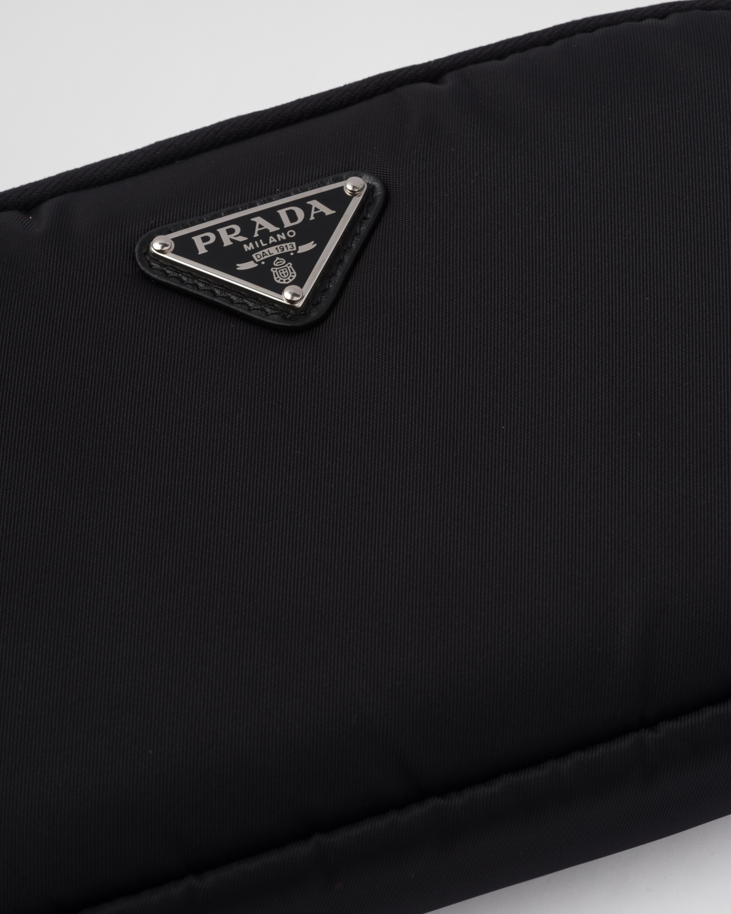 Prada fabric wallet hotsell