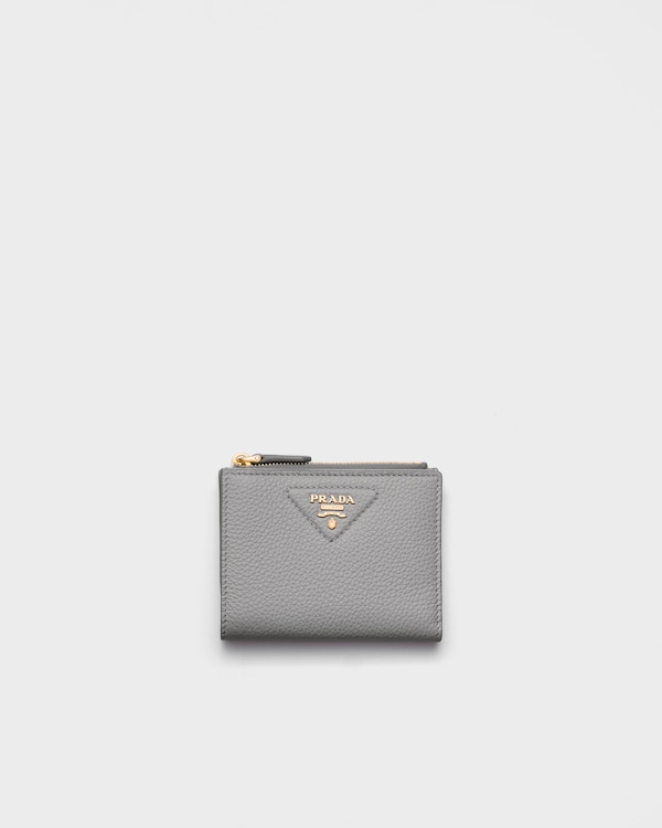 ピンク プリント サフィアーノレザー 財布 | PRADA