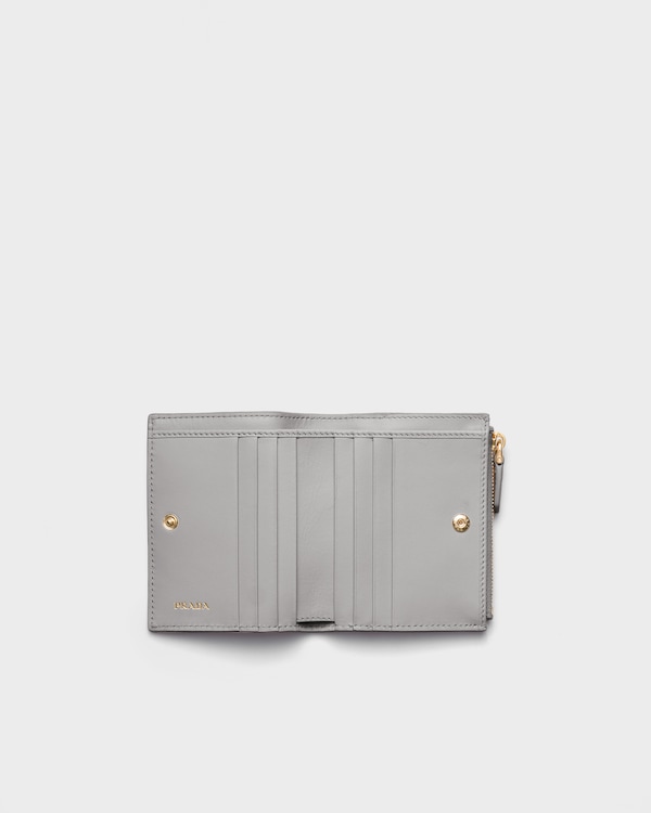 ヴィッテロダイノレザー ミニ財布 - ライトグレー ヴィッテロダイノレザー ミニ財布 - ライトグレー