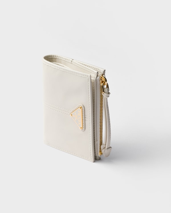 Small leather wallet - White Small leather wallet - White