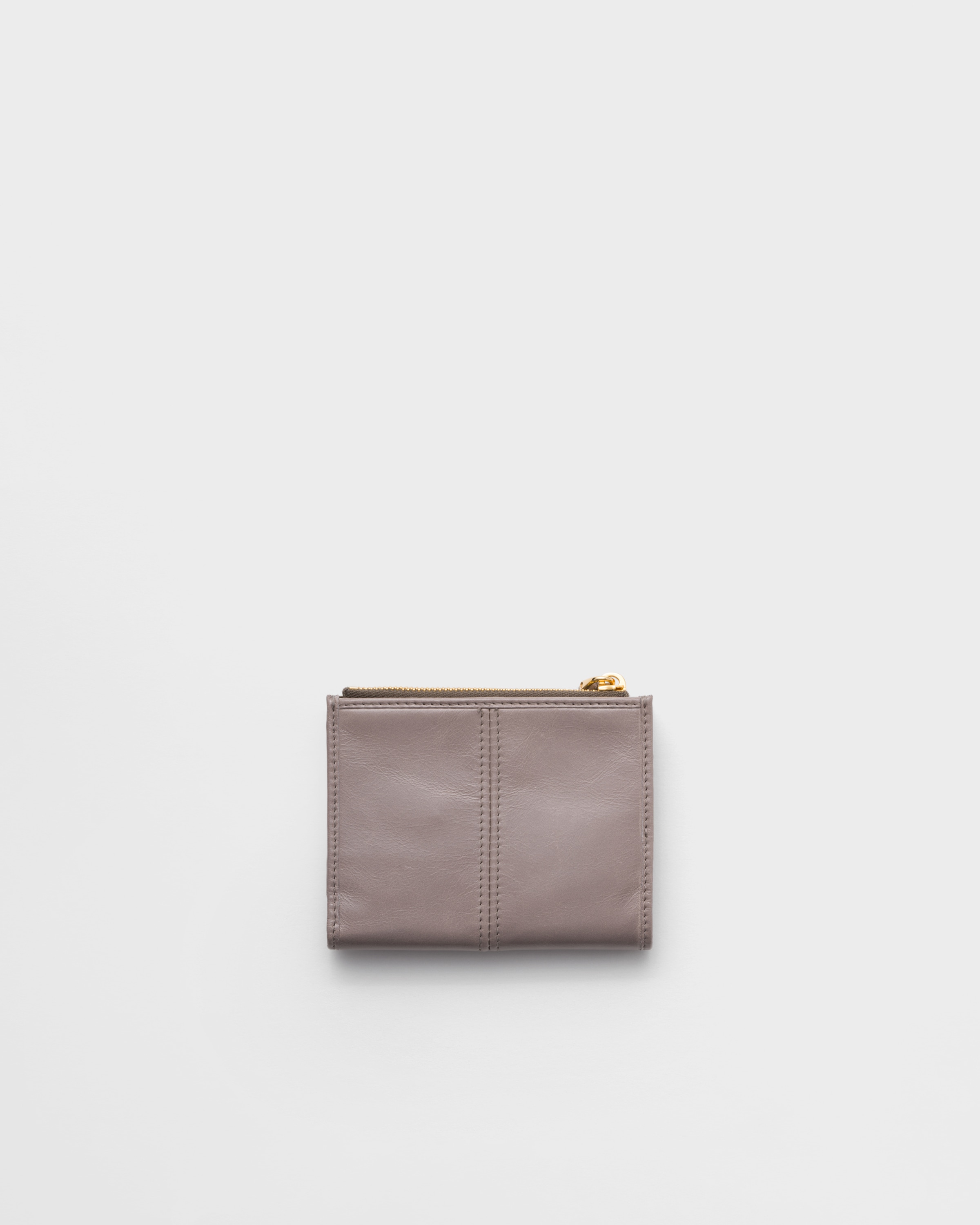 グレー ソフトルックスレザー 財布 | PRADA