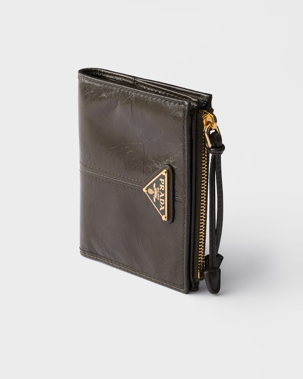 Small leather wallet - Forest Small leather wallet - Forest