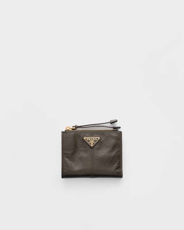 Small leather wallet - Forest Small leather wallet - Forest