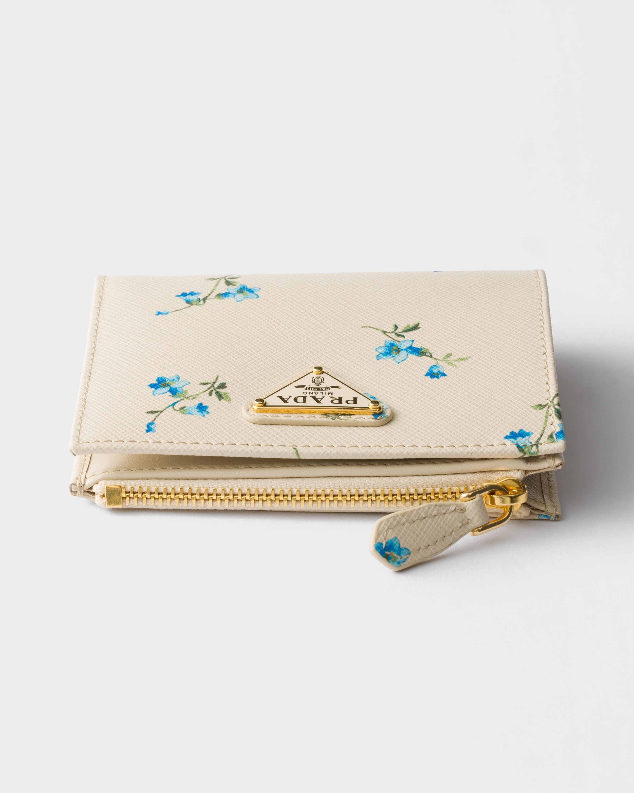 PRADA ミニウォレット PRADA】VIPセール Zip Compact Wallet ジップコンパクト財布♪ (PRADA