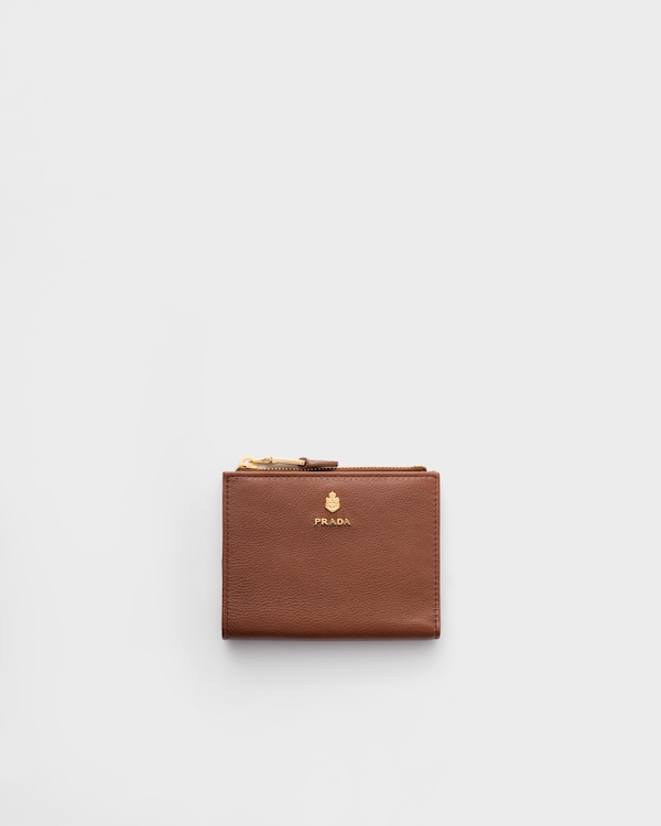 Small leather wallet - Chestnut Brown Small leather wallet - Chestnut Brown