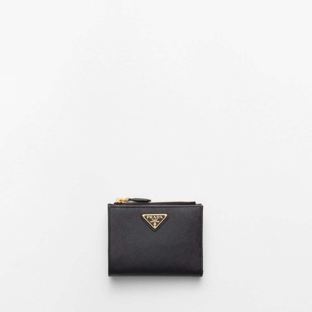 Prada Saffiano皮革短錢包 1