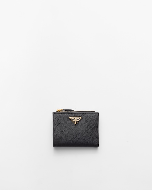 Prada Saffiano皮革短錢包 1
