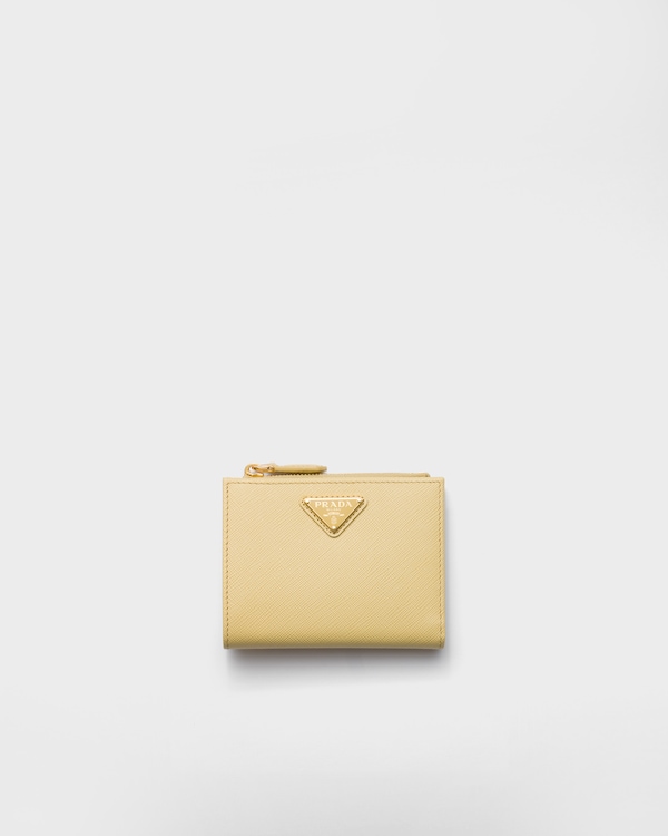 ナチュラル サフィアーノトライアングル 財布 | PRADA