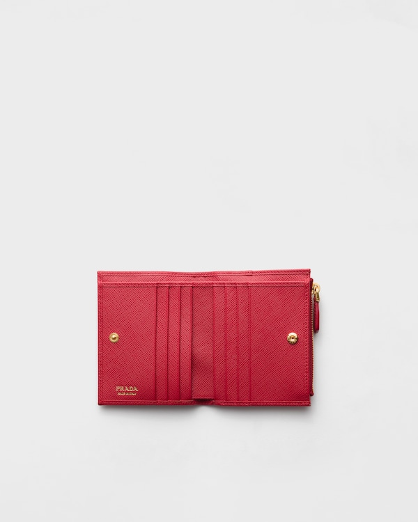 محفظة جلد سافيانو صغيرة - أحمر شعلة المحرك محفظة جلد سافيانو صغيرة - أحمر شعلة المحرك