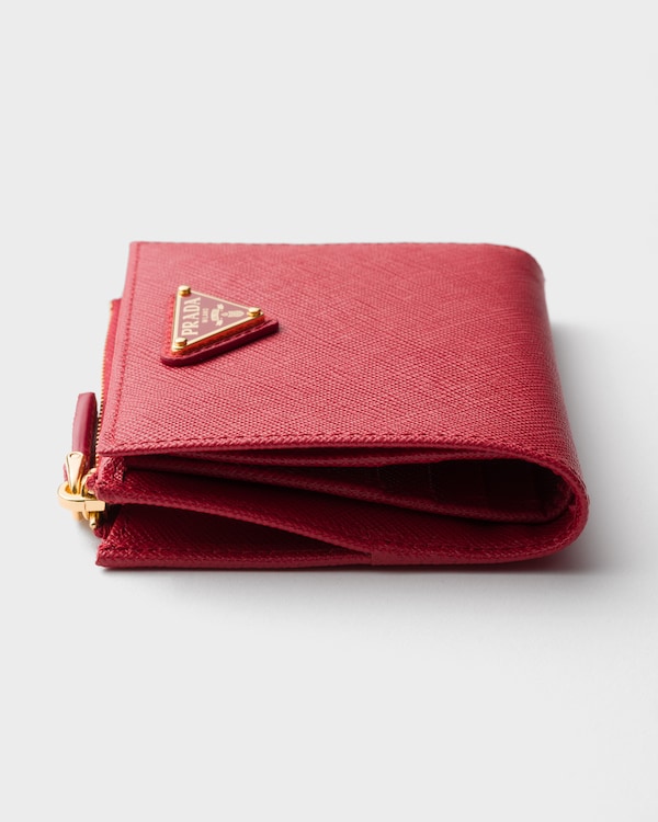 محفظة جلد سافيانو صغيرة - أحمر شعلة المحرك محفظة جلد سافيانو صغيرة - أحمر شعلة المحرك