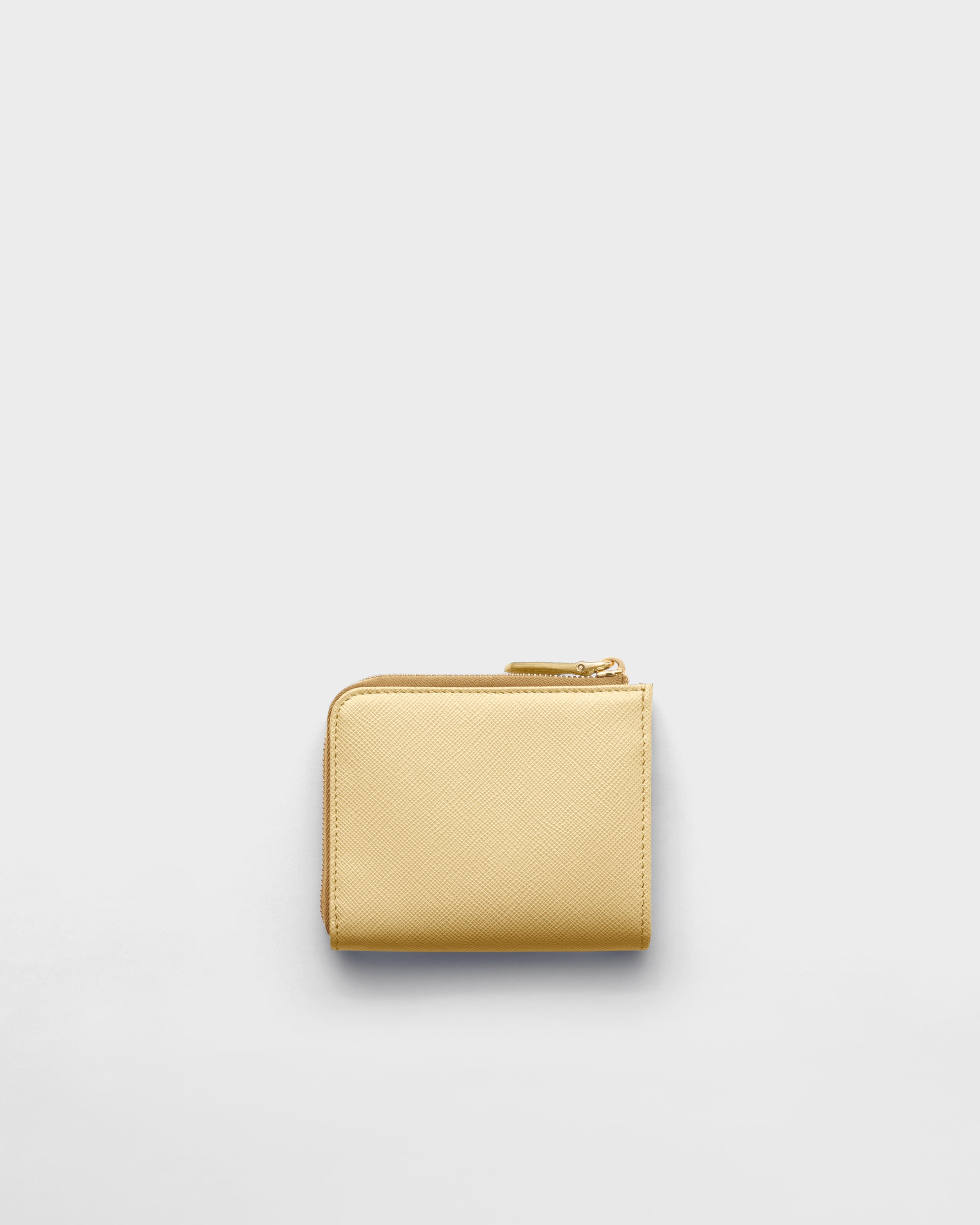 バニラ ファスナー付 サフィアーノレザー 財布 | PRADA