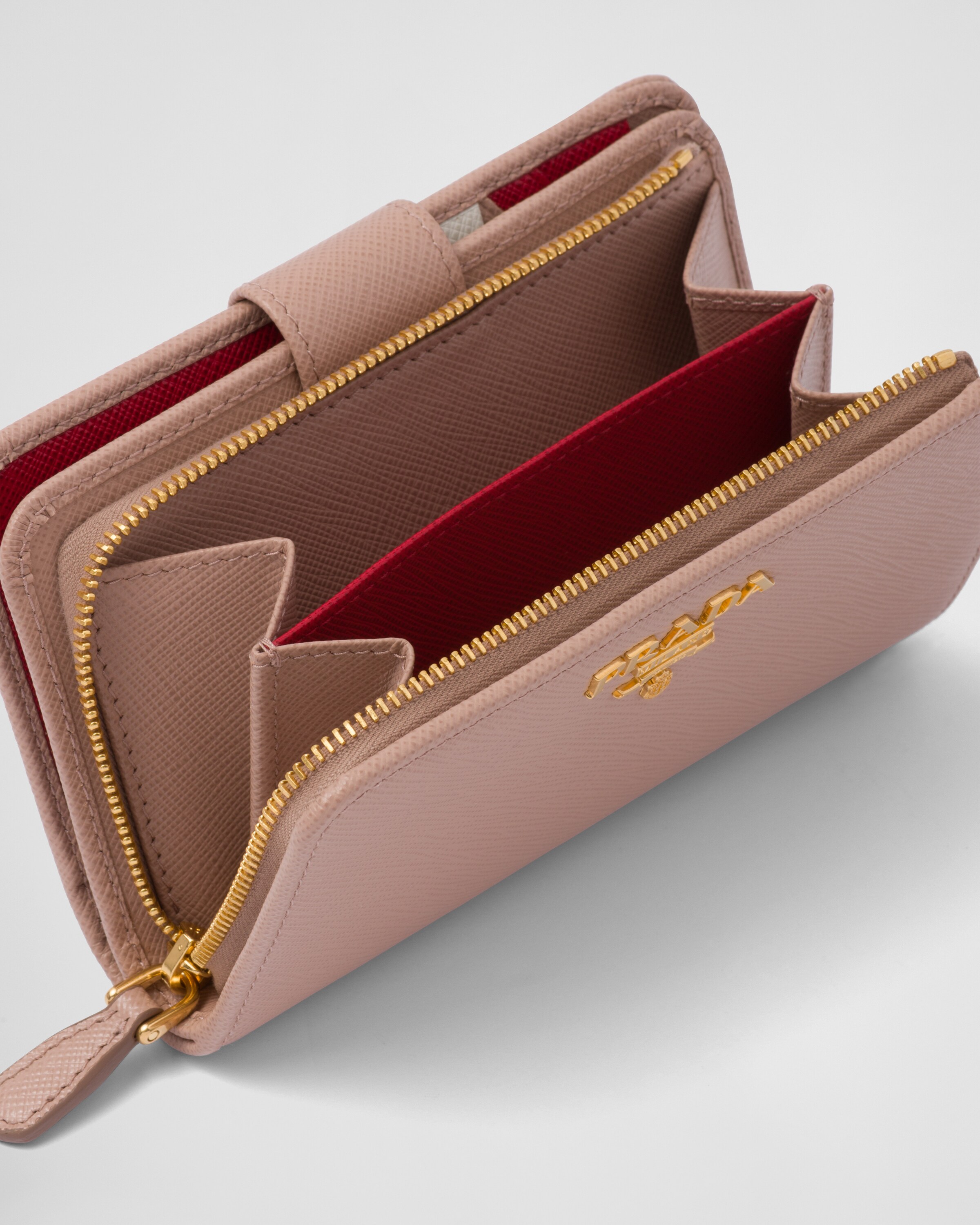 Prada Small Saffiano Leather Wallet 5