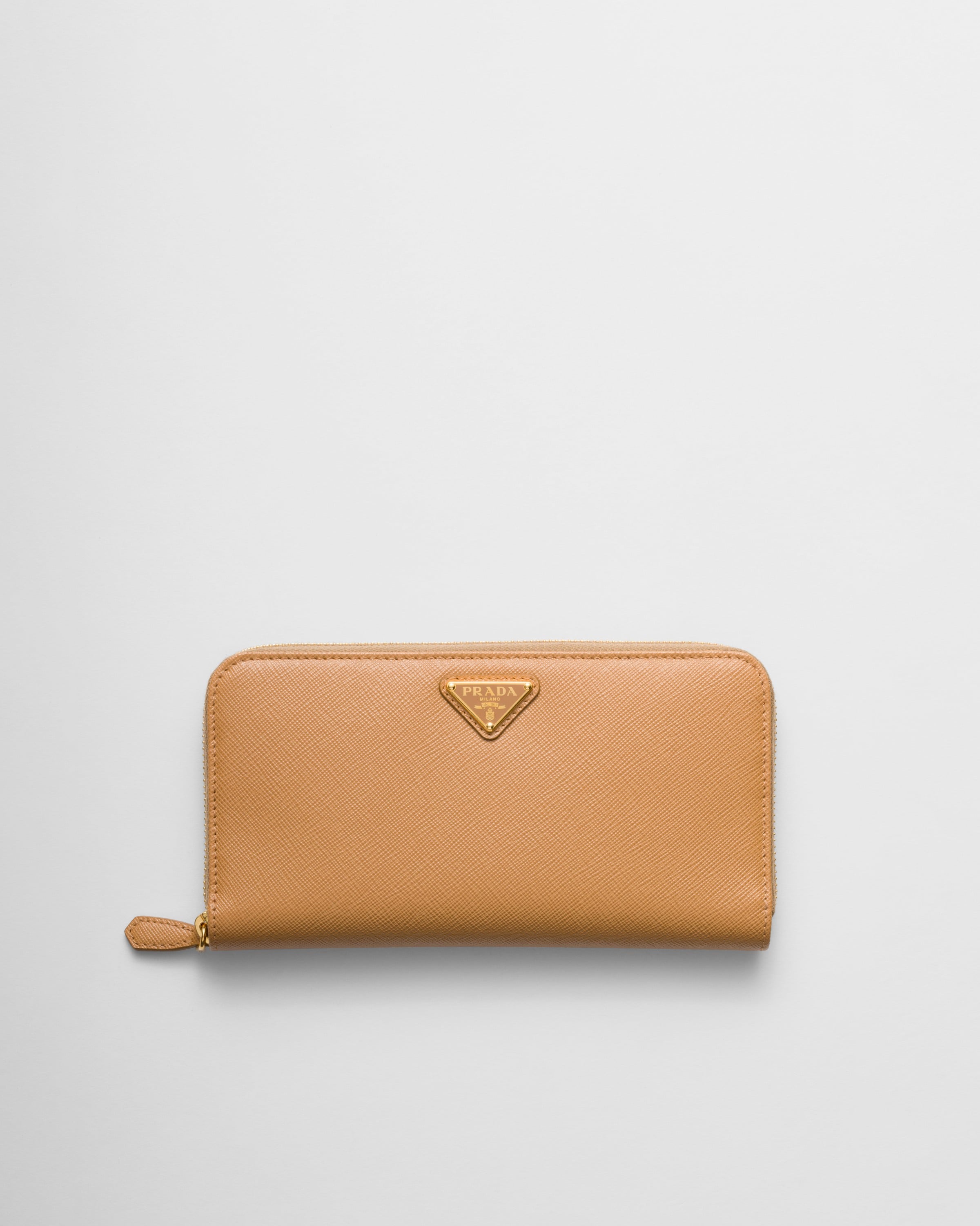 Natur Saffiano Leather Wallet PRADA