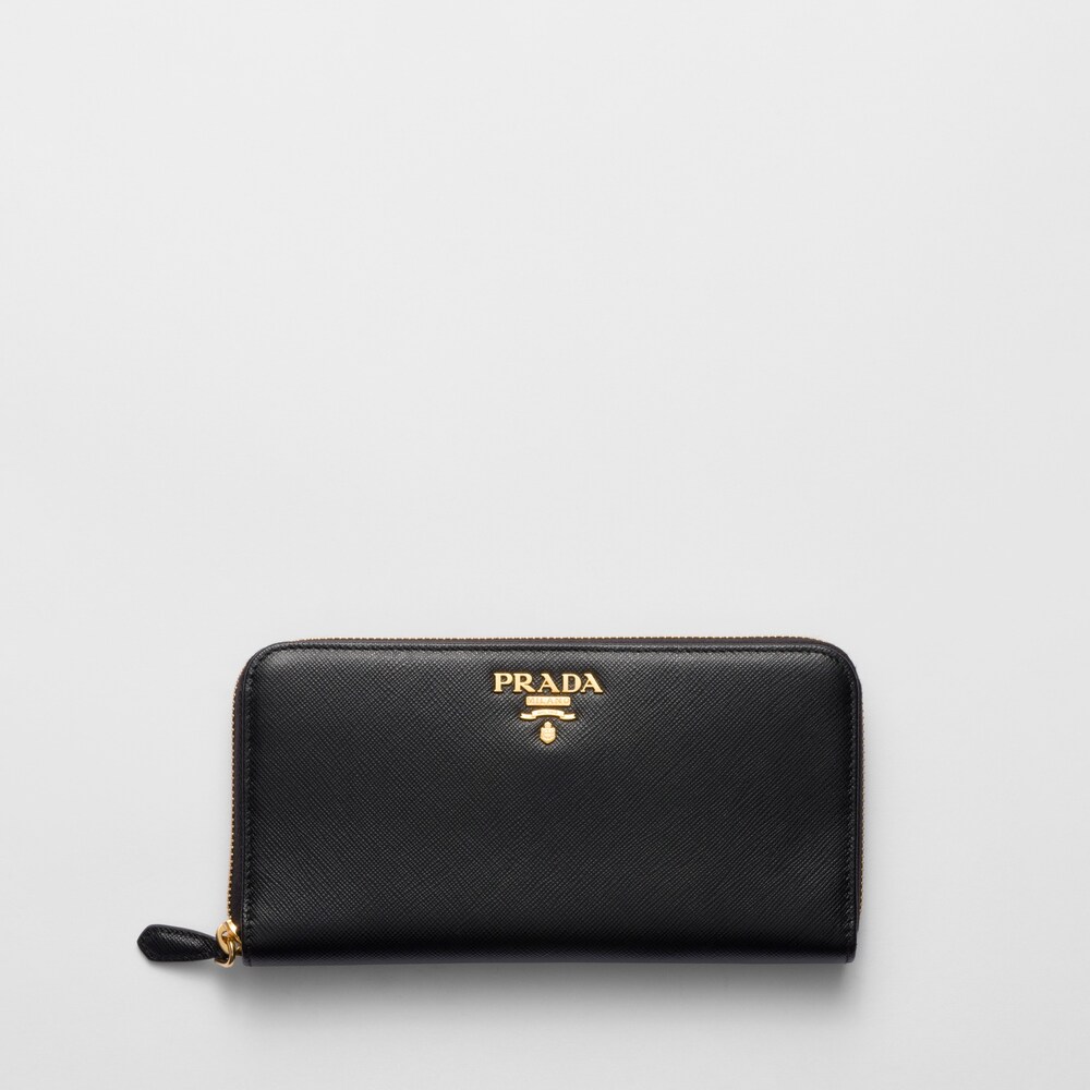 Prada 皮革长钱夹 1