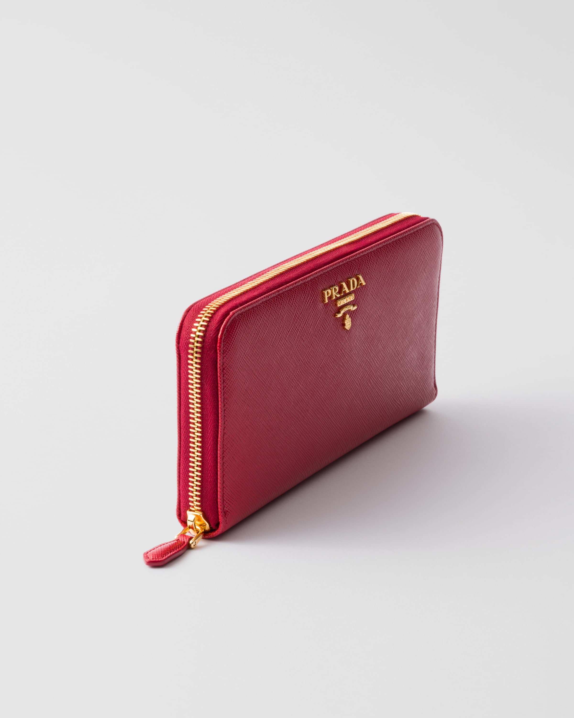Prada wallet red online