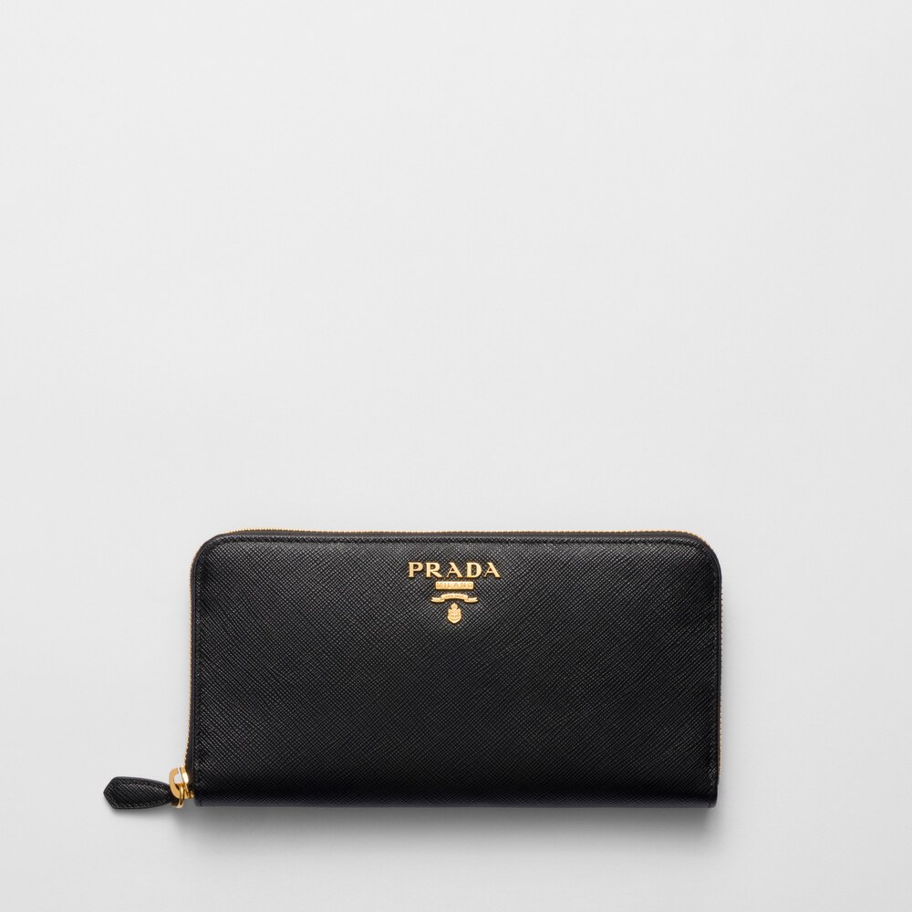Prada Saffiano皮革長錢包 1
