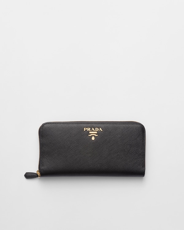 ファッション姫 通販 ブラック/ペールピンク サフィアーノマルチカラー PRADA | 財布 小物