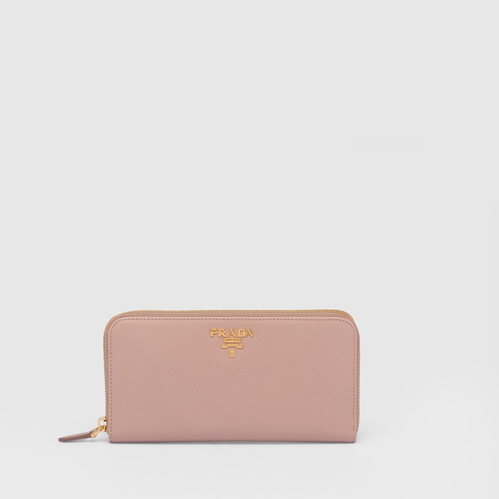 Prada Carteira grande em couro Saffiano 1