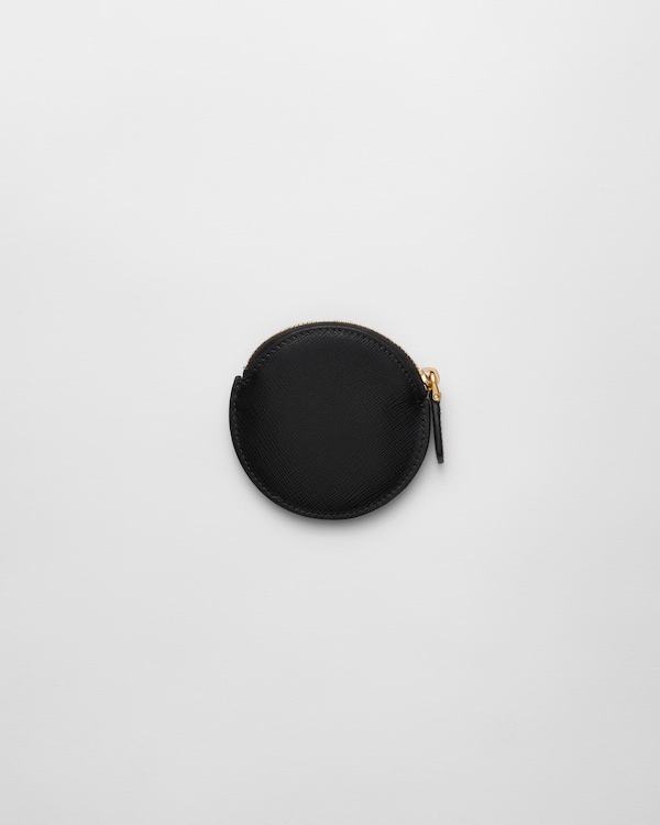 サフィアーノトライアングル コインケース - ブラック サフィアーノトライアングル コインケース - ブラック