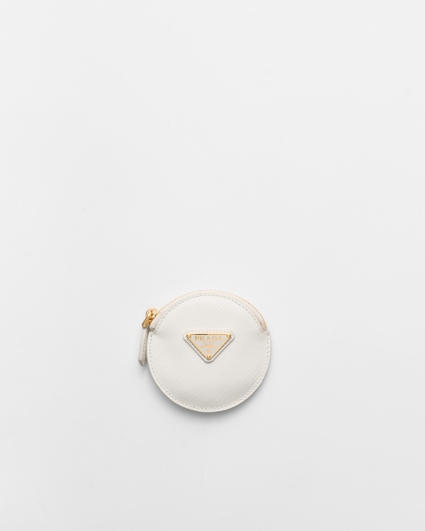 サフィアーノトライアングル コインケース - ホワイト サフィアーノトライアングル コインケース - ホワイト