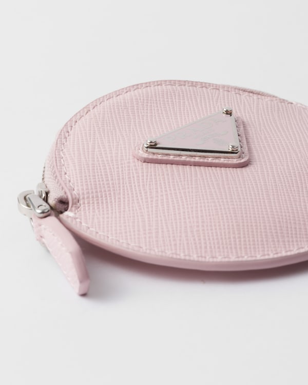 サフィアーノトライアングル コインケース - ピンク サフィアーノトライアングル コインケース - ピンク