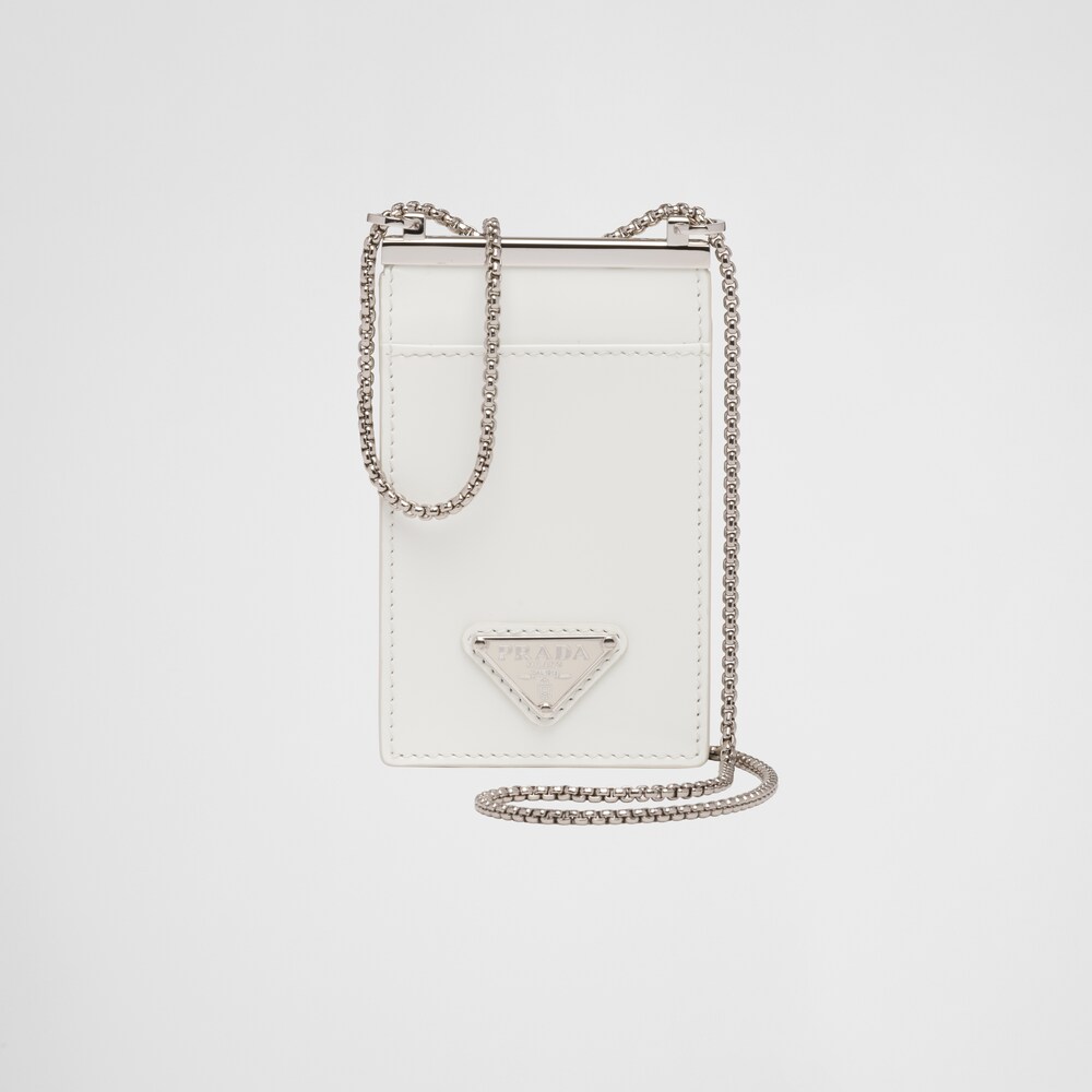 Prada Brushed leather card holder 1