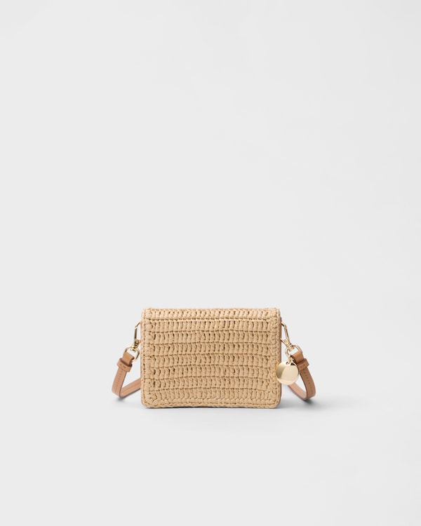 Crochet card holder with shoulder strap - Natural Crochet card holder with shoulder strap - Natural