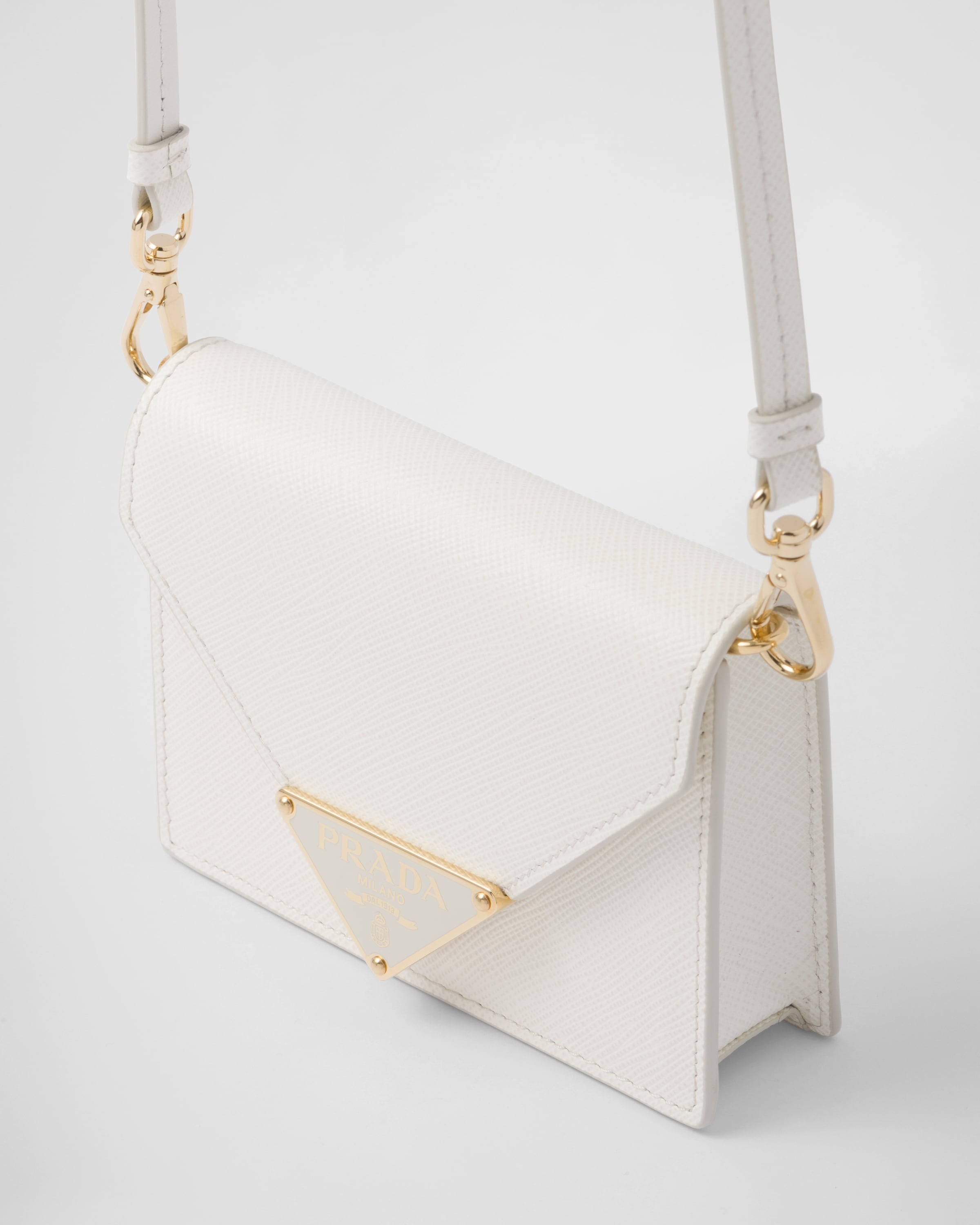 Prada shoulder strap deals card holder